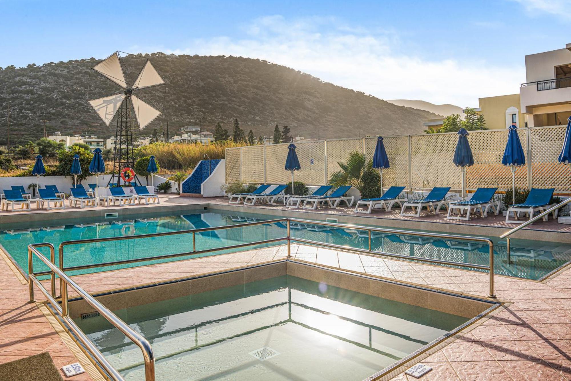Paradise Hotel-Apartments Сталида Экстерьер фото