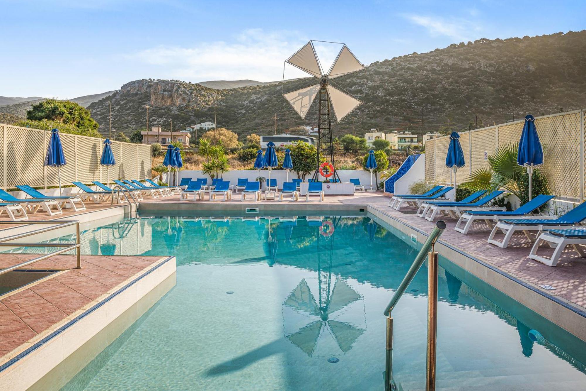 Paradise Hotel-Apartments Сталида Экстерьер фото