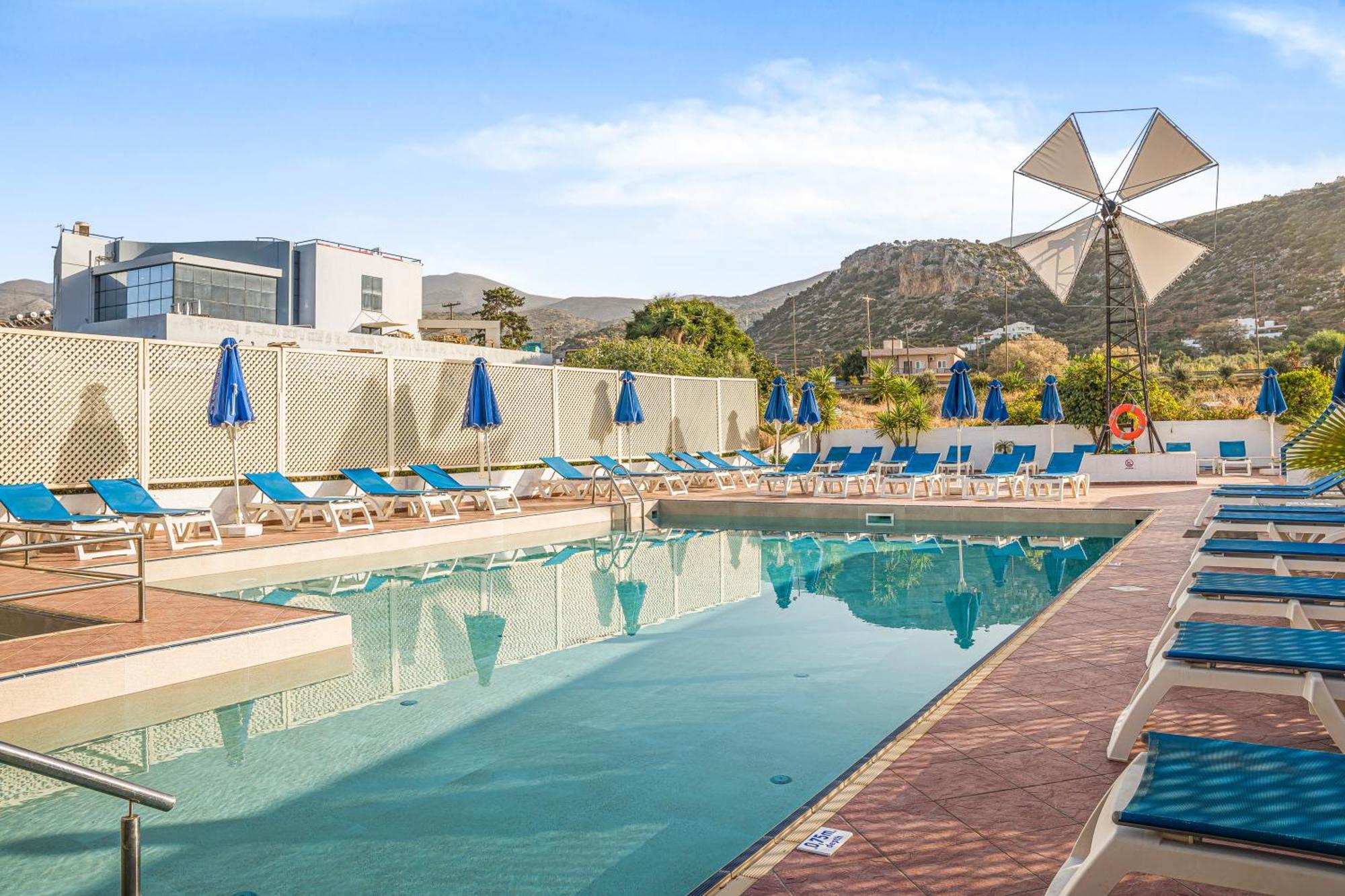 Paradise Hotel-Apartments Сталида Экстерьер фото