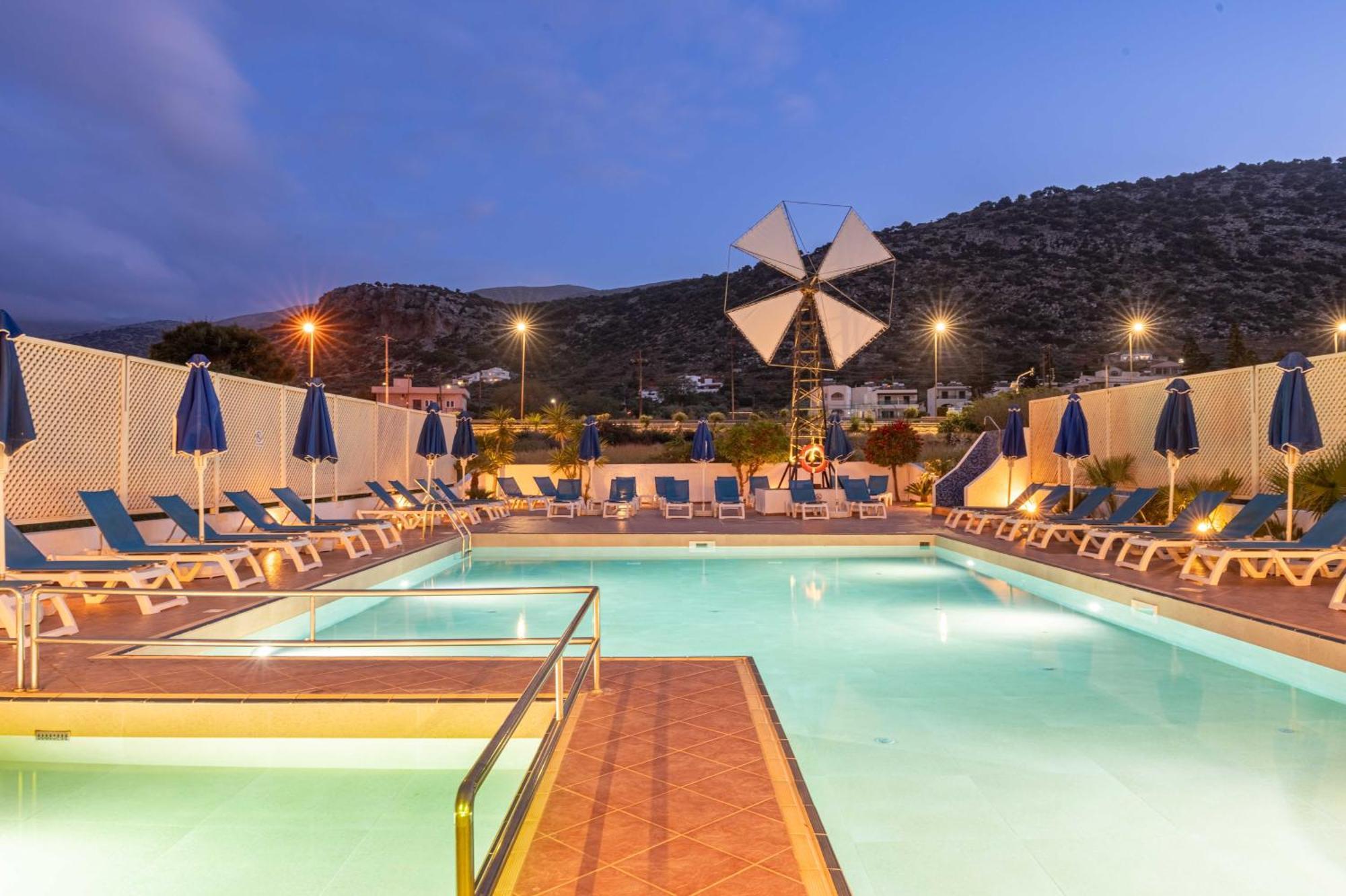 Paradise Hotel-Apartments Сталида Экстерьер фото
