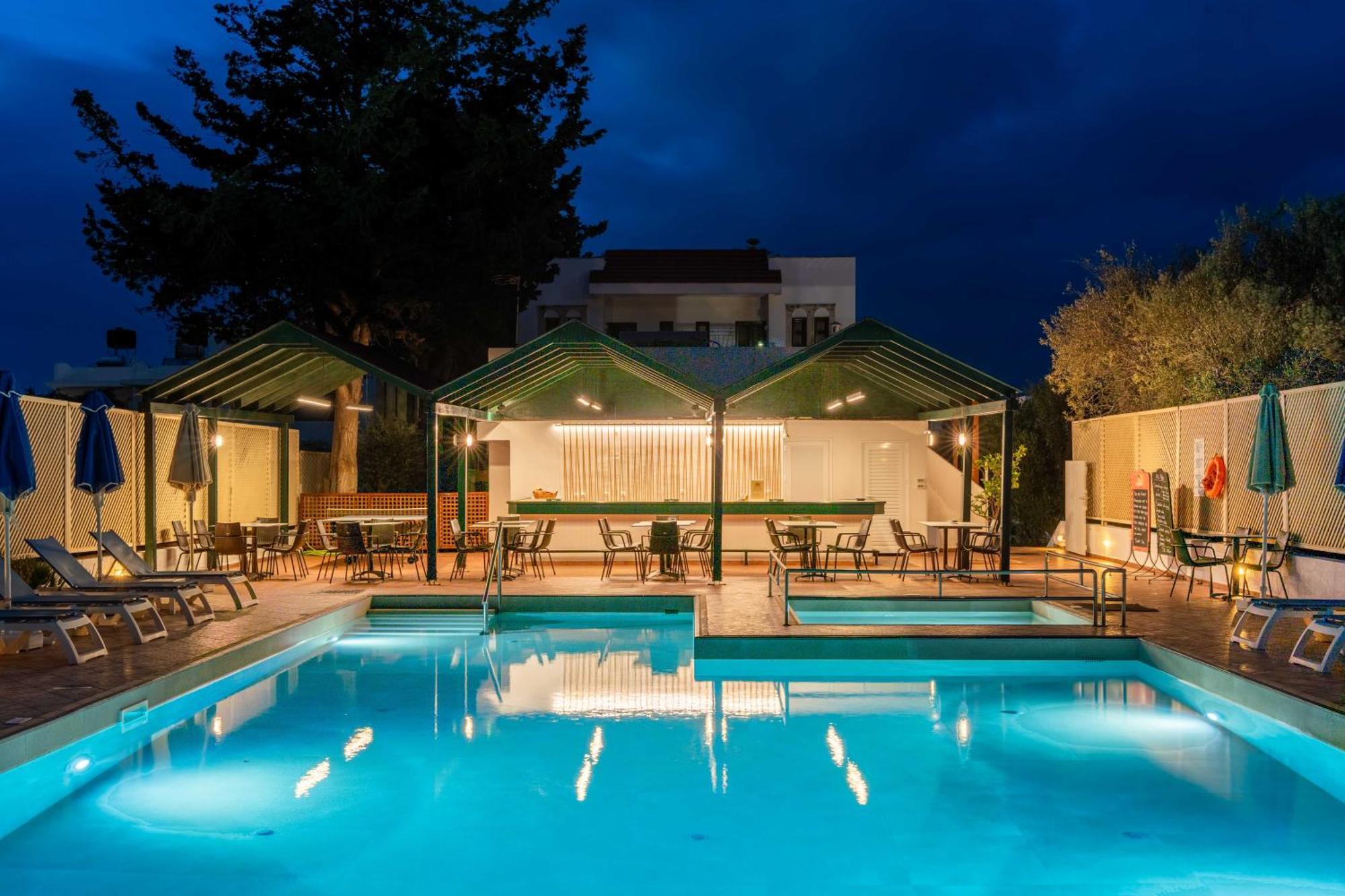 Paradise Hotel-Apartments Сталида Экстерьер фото