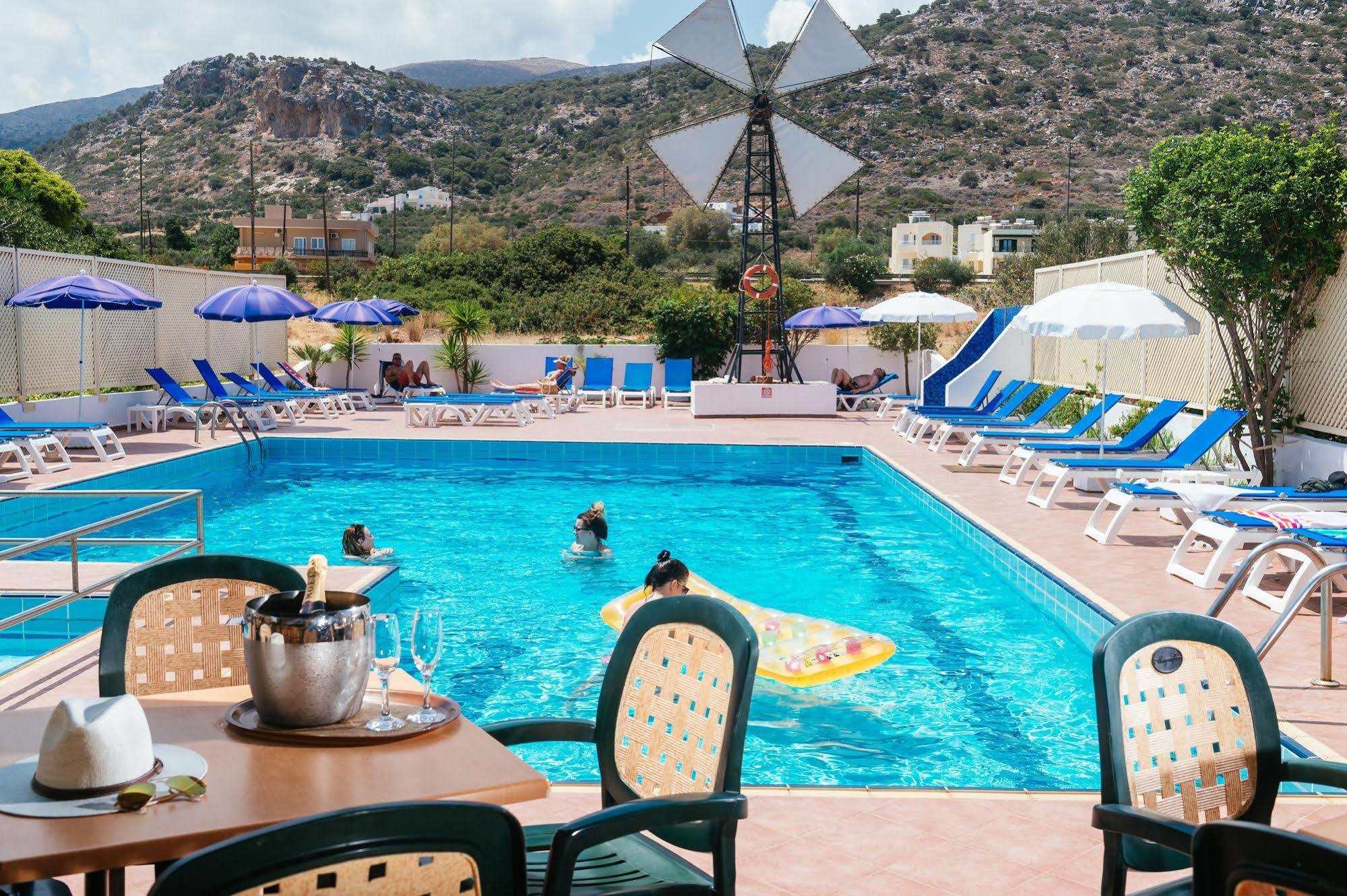 Paradise Hotel-Apartments Сталида Экстерьер фото